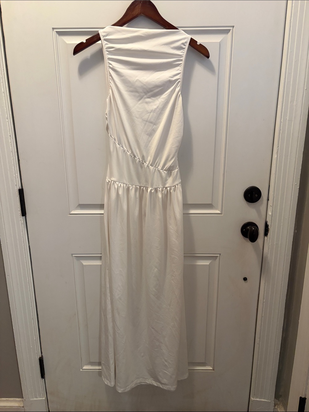 White Sleeveless Maxi Dress NEW!